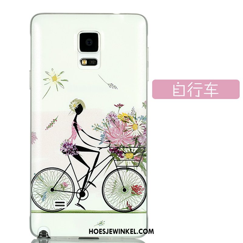 Samsung Galaxy Note 4 Hoesje Dun Hoes Schrobben, Samsung Galaxy Note 4 Hoesje Spotprent Scheppend