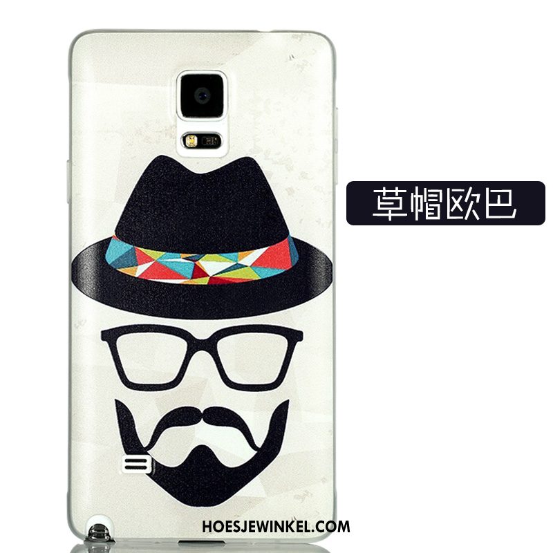 Samsung Galaxy Note 4 Hoesje Dun Hoes Schrobben, Samsung Galaxy Note 4 Hoesje Spotprent Scheppend