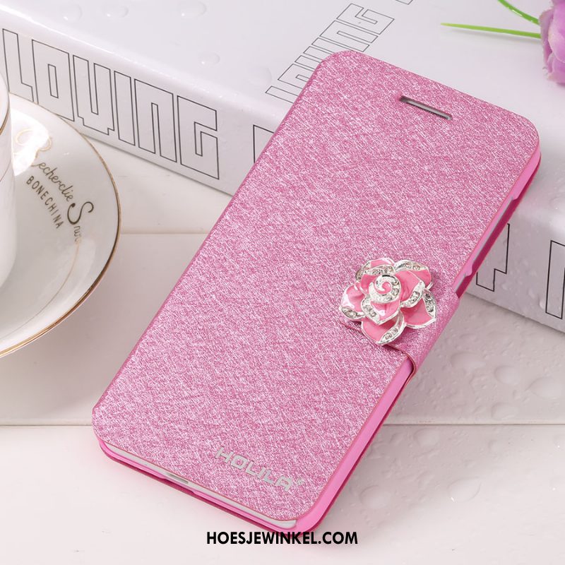 Samsung Galaxy Note 4 Hoesje Folio Hoes Bescherming, Samsung Galaxy Note 4 Hoesje Ster Rood