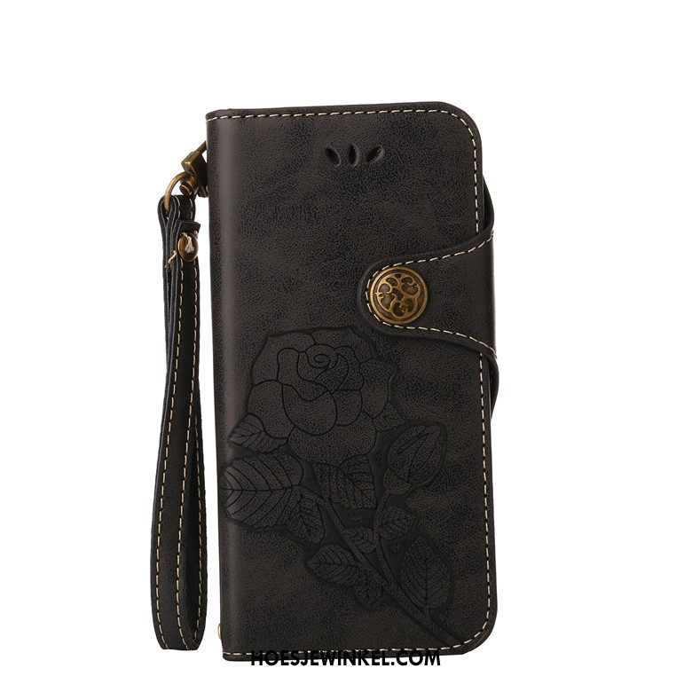 Samsung Galaxy Note 4 Hoesje Groen Vintage Hanger, Samsung Galaxy Note 4 Hoesje Anti-fall Kaart