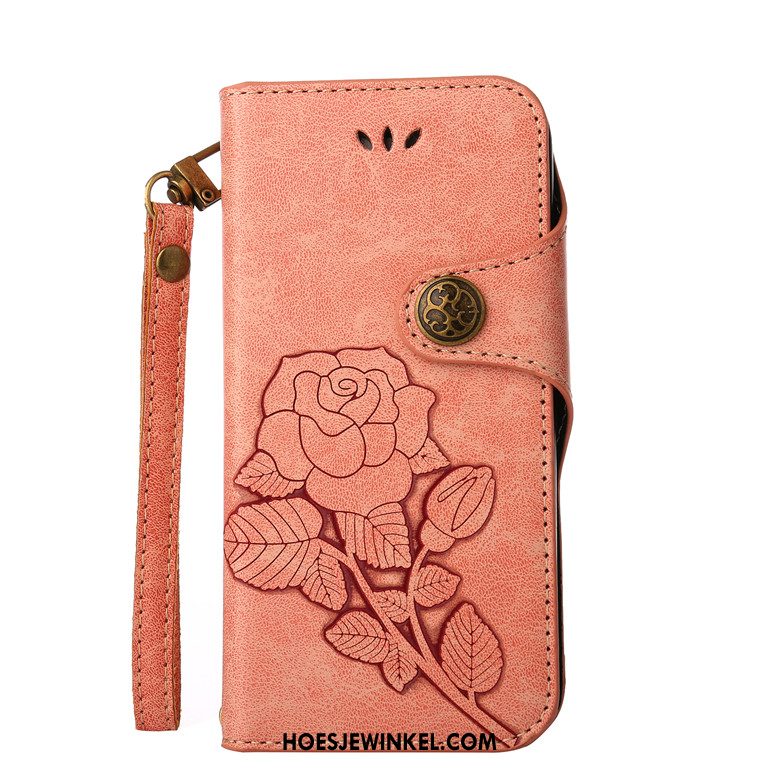 Samsung Galaxy Note 4 Hoesje Groen Vintage Hanger, Samsung Galaxy Note 4 Hoesje Anti-fall Kaart