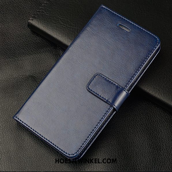Samsung Galaxy Note 4 Hoesje Hoes Ster Mobiele Telefoon, Samsung Galaxy Note 4 Hoesje Tempereren Blauw