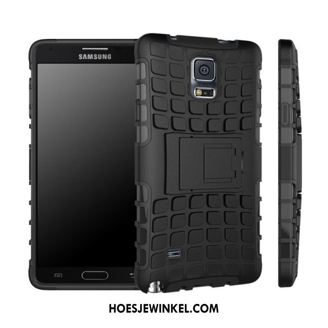 Samsung Galaxy Note 4 Hoesje Mobiele Telefoon Anti-fall Ondersteuning, Samsung Galaxy Note 4 Hoesje Bescherming Ster