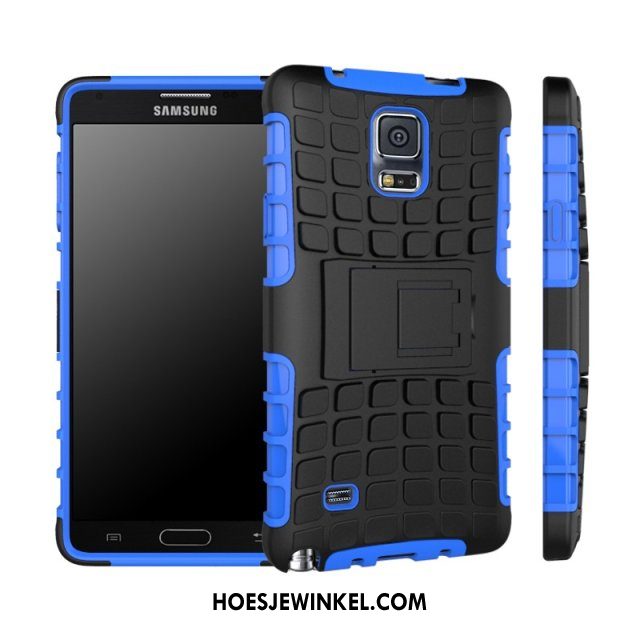 Samsung Galaxy Note 4 Hoesje Mobiele Telefoon Anti-fall Ondersteuning, Samsung Galaxy Note 4 Hoesje Bescherming Ster