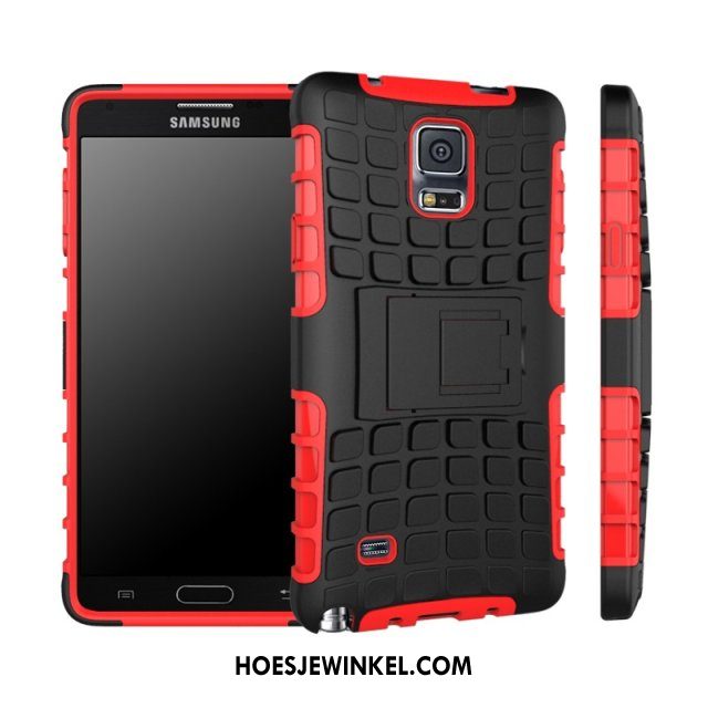 Samsung Galaxy Note 4 Hoesje Mobiele Telefoon Anti-fall Ondersteuning, Samsung Galaxy Note 4 Hoesje Bescherming Ster