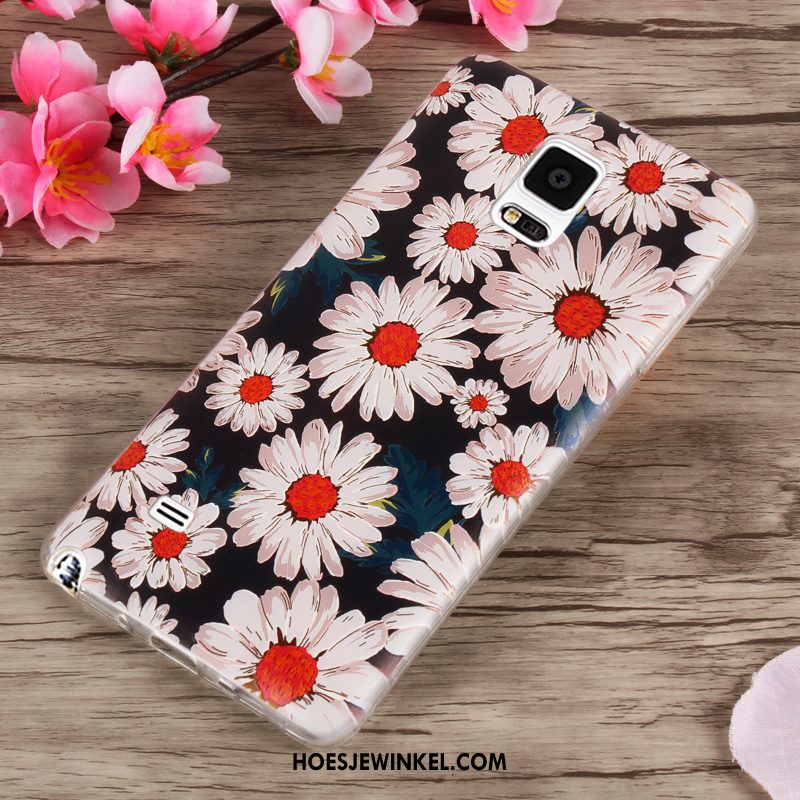 Samsung Galaxy Note 4 Hoesje Purper Anti-fall Hoes, Samsung Galaxy Note 4 Hoesje Mobiele Telefoon Siliconen