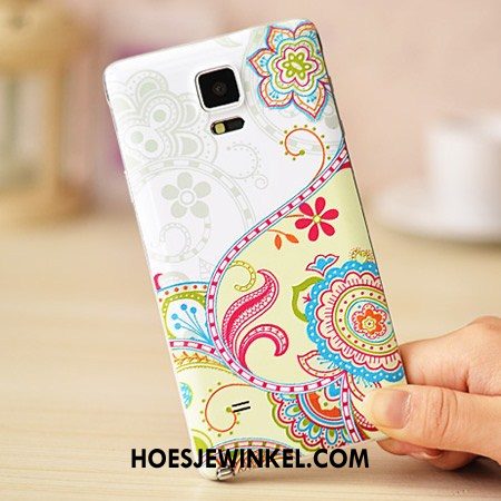 Samsung Galaxy Note 4 Hoesje Reliëf Mobiele Telefoon Bescherming, Samsung Galaxy Note 4 Hoesje Dun Ster