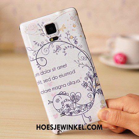 Samsung Galaxy Note 4 Hoesje Reliëf Mobiele Telefoon Bescherming, Samsung Galaxy Note 4 Hoesje Dun Ster