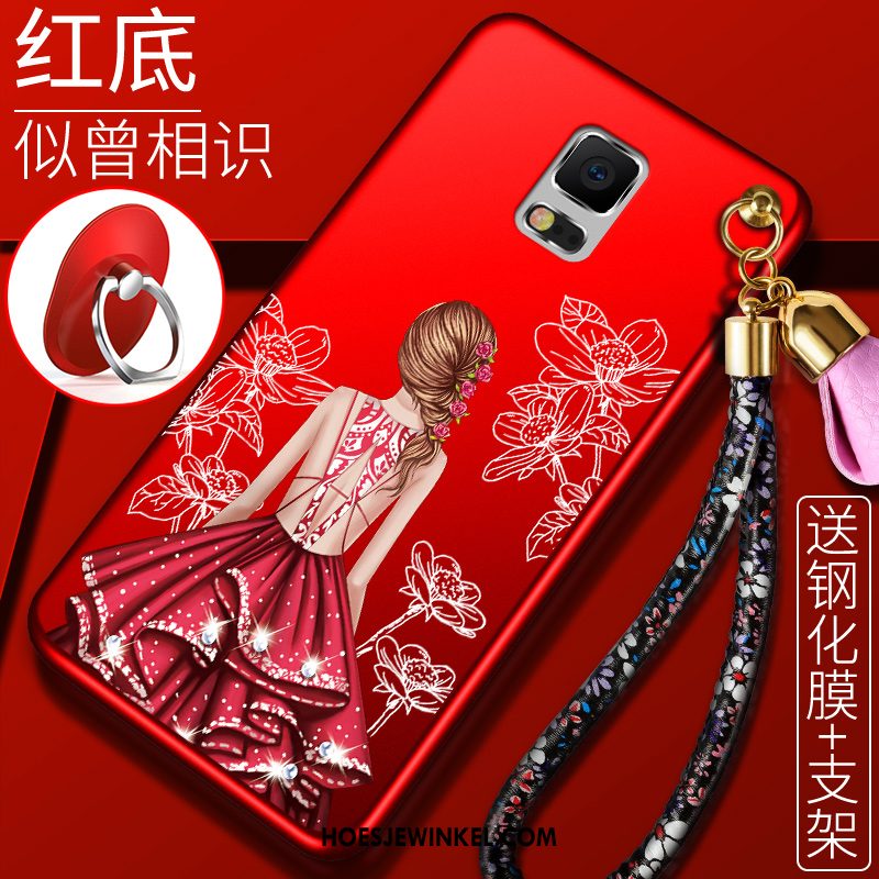 Samsung Galaxy Note 4 Hoesje Rood All Inclusive Hoes, Samsung Galaxy Note 4 Hoesje Mobiele Telefoon Geel