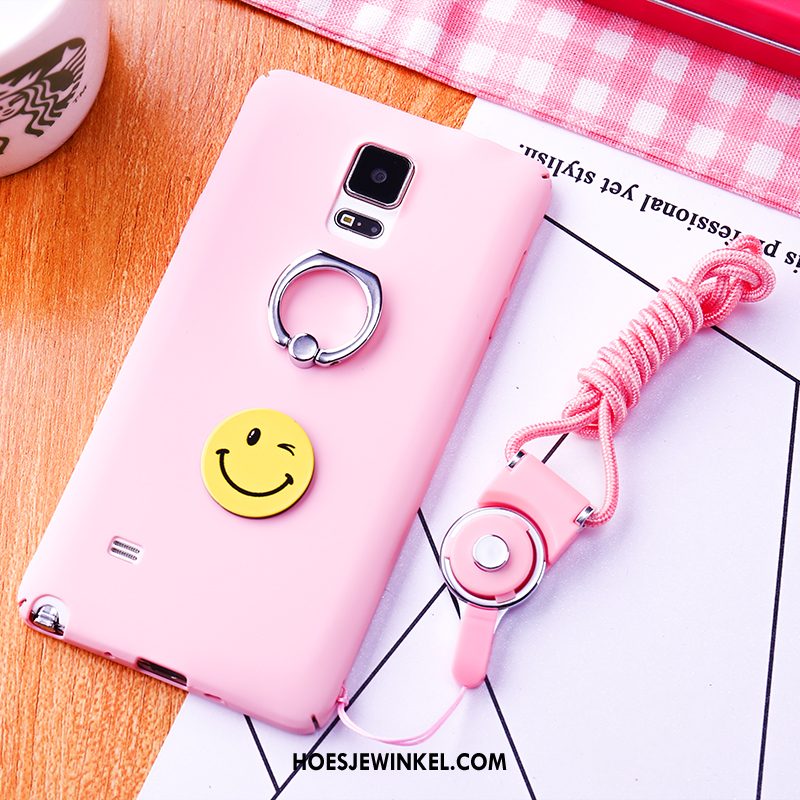 Samsung Galaxy Note 4 Hoesje Rood Bescherming Hoes, Samsung Galaxy Note 4 Hoesje Ster Hanger