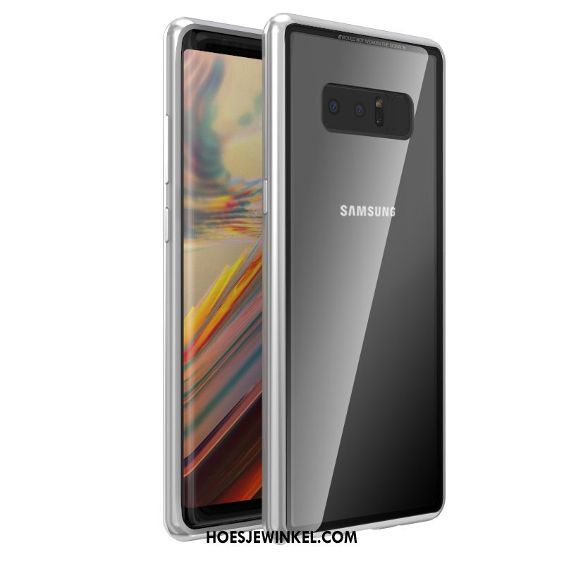 Samsung Galaxy Note 8 Hoesje All Inclusive Ster Trendy Merk, Samsung Galaxy Note 8 Hoesje Achterklep Persoonlijk