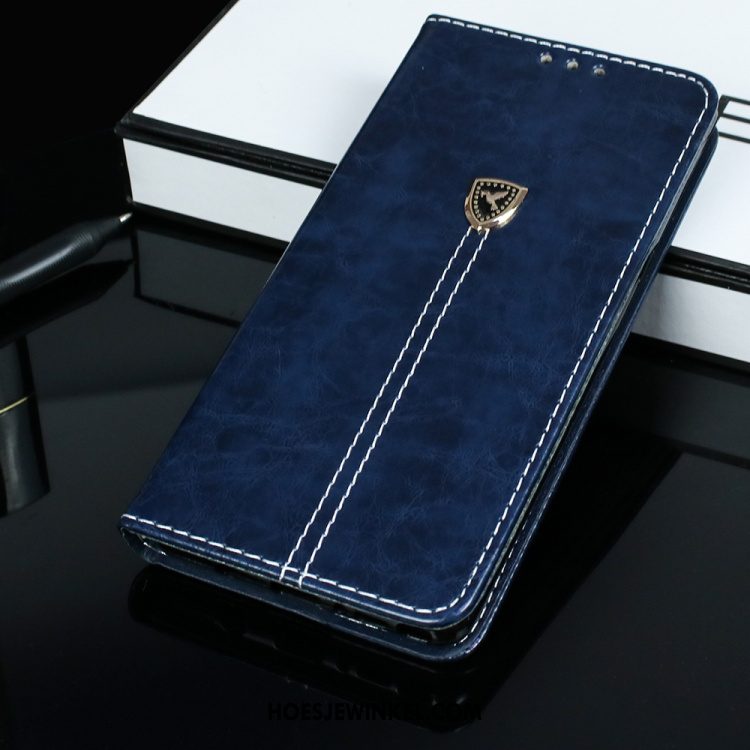 Samsung Galaxy Note 8 Hoesje Anti-fall Zacht Leren Etui, Samsung Galaxy Note 8 Hoesje Bedrijf Ster