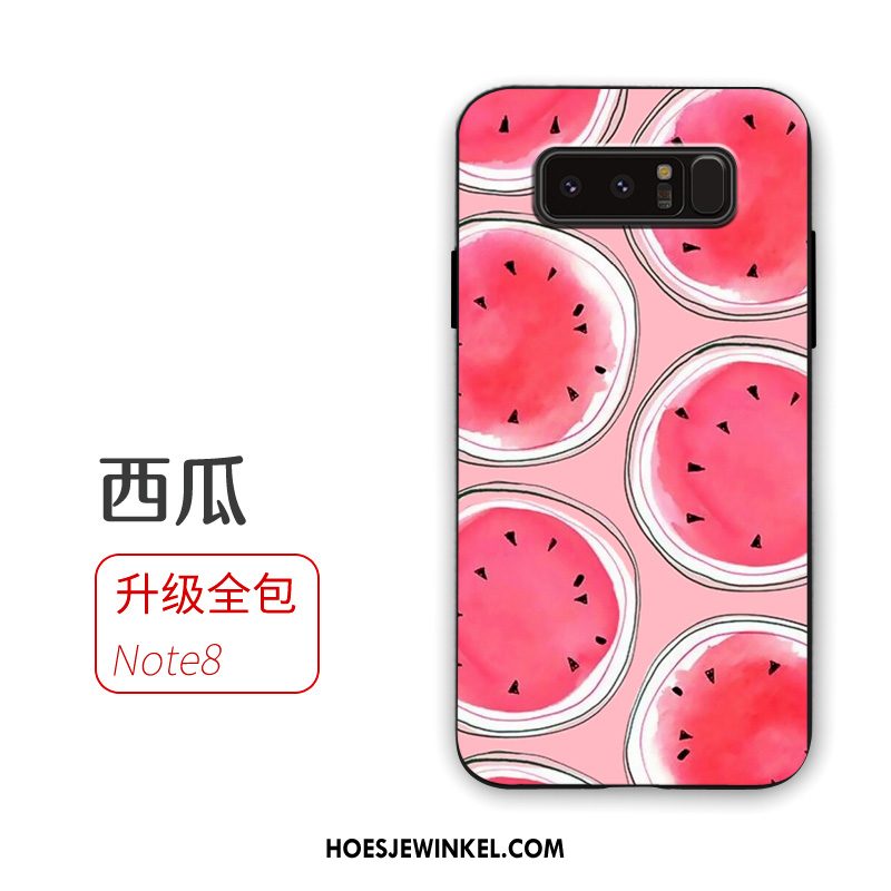 Samsung Galaxy Note 8 Hoesje Bescherming Roze Siliconen, Samsung Galaxy Note 8 Hoesje Hoes Mobiele Telefoon