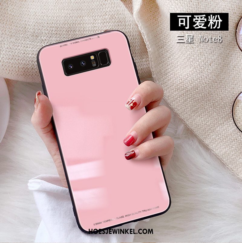 Samsung Galaxy Note 8 Hoesje Glas Ster Mobiele Telefoon, Samsung Galaxy Note 8 Hoesje Luxe Trend