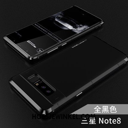 Samsung Galaxy Note 8 Hoesje Hard Schrobben Blauw, Samsung Galaxy Note 8 Hoesje Dun Hoes