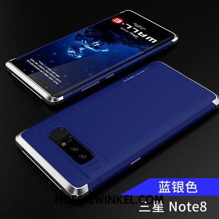 Samsung Galaxy Note 8 Hoesje Hard Schrobben Blauw, Samsung Galaxy Note 8 Hoesje Dun Hoes