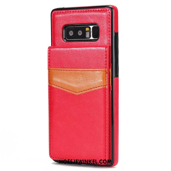 Samsung Galaxy Note 8 Hoesje Kaart Anti-fall Blauw, Samsung Galaxy Note 8 Hoesje Ster All Inclusive