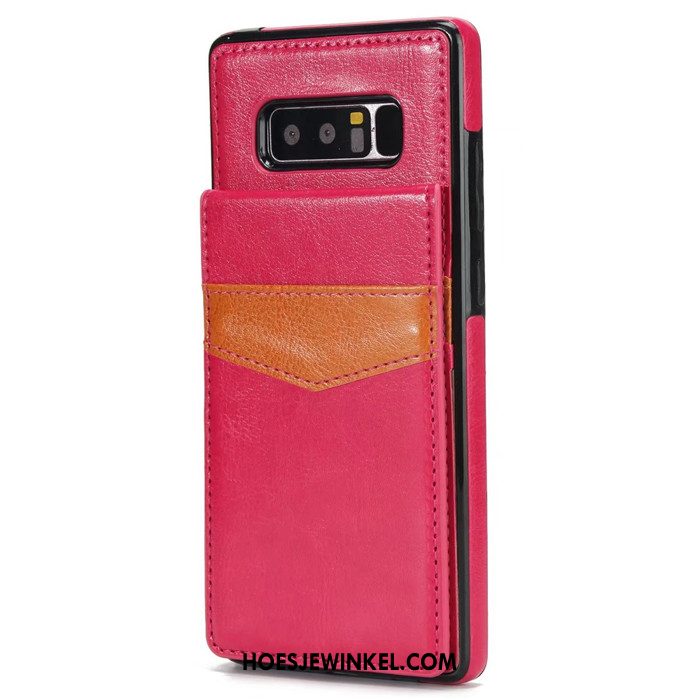 Samsung Galaxy Note 8 Hoesje Kaart Anti-fall Blauw, Samsung Galaxy Note 8 Hoesje Ster All Inclusive