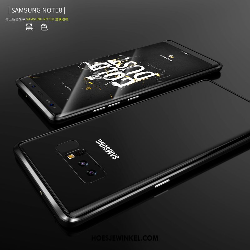 Samsung Galaxy Note 8 Hoesje Omlijsting Scheppend Ster, Samsung Galaxy Note 8 Hoesje Metaal Anti-fall