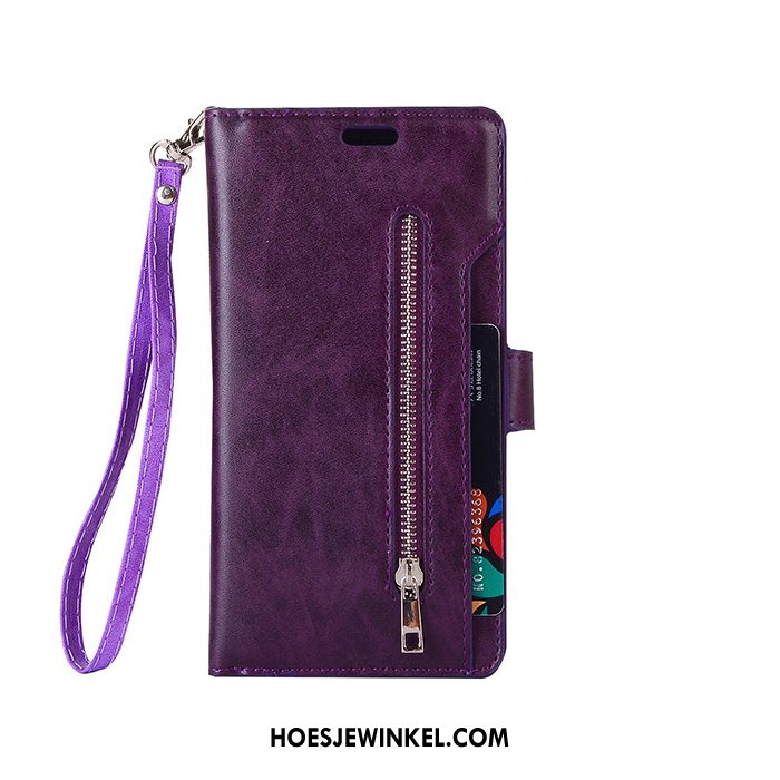 Samsung Galaxy Note 8 Hoesje Portemonnee Kaart Hanger, Samsung Galaxy Note 8 Hoesje Bedrijf Leren Etui