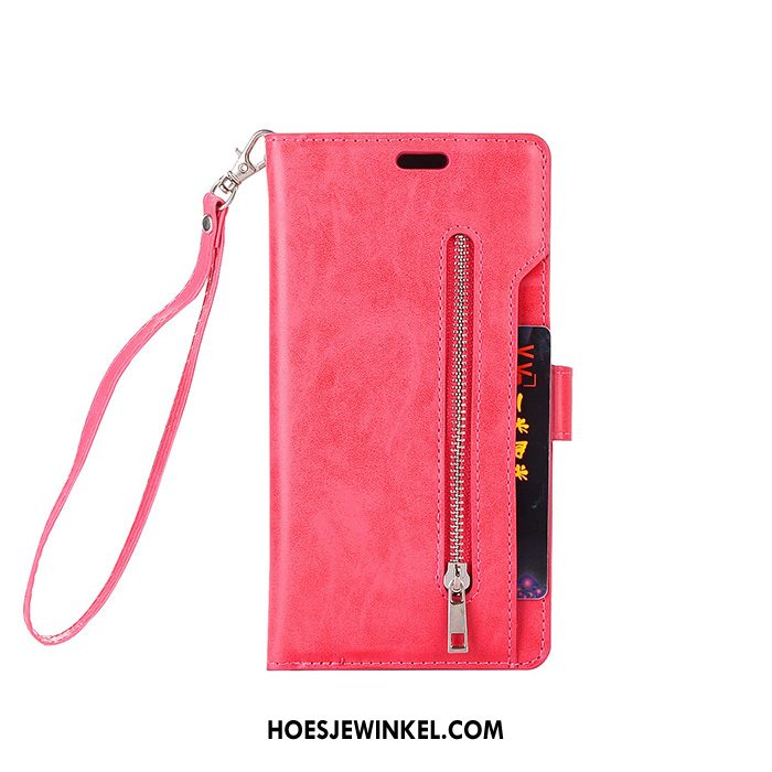 Samsung Galaxy Note 8 Hoesje Portemonnee Kaart Hanger, Samsung Galaxy Note 8 Hoesje Bedrijf Leren Etui