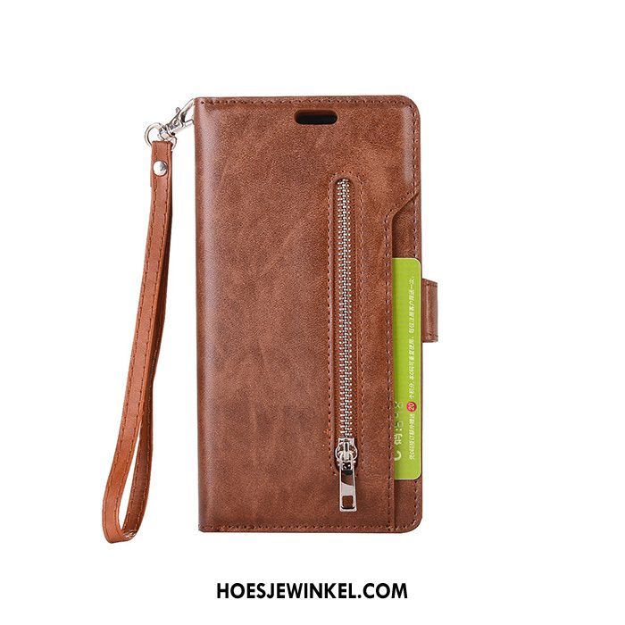 Samsung Galaxy Note 8 Hoesje Portemonnee Kaart Hanger, Samsung Galaxy Note 8 Hoesje Bedrijf Leren Etui