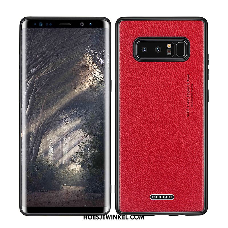 Samsung Galaxy Note 8 Hoesje Siliconen Zacht Bescherming, Samsung Galaxy Note 8 Hoesje Ster Anti-fall Braun