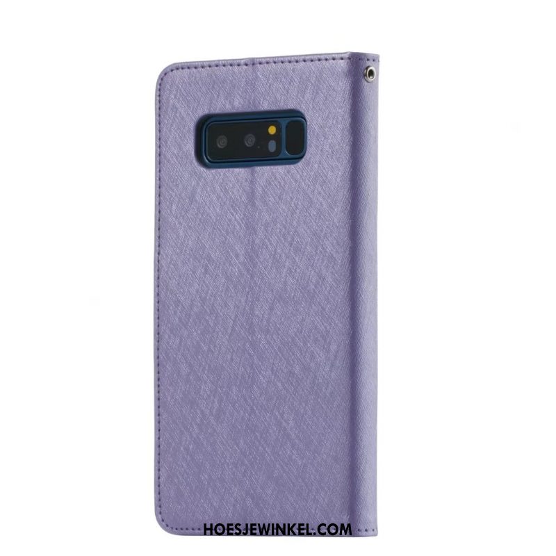 Samsung Galaxy Note 8 Hoesje Ster Folio Hanger, Samsung Galaxy Note 8 Hoesje Mobiele Telefoon Portemonnee