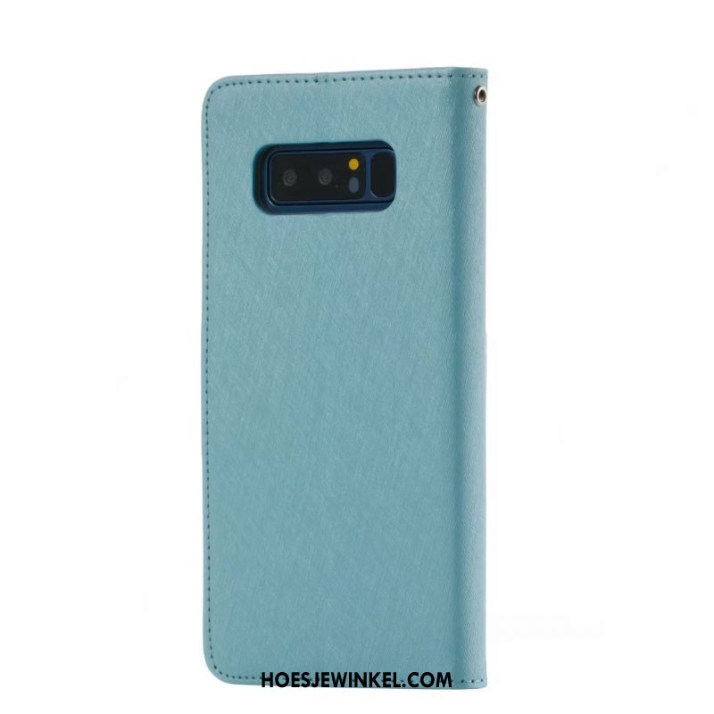 Samsung Galaxy Note 8 Hoesje Ster Folio Hanger, Samsung Galaxy Note 8 Hoesje Mobiele Telefoon Portemonnee