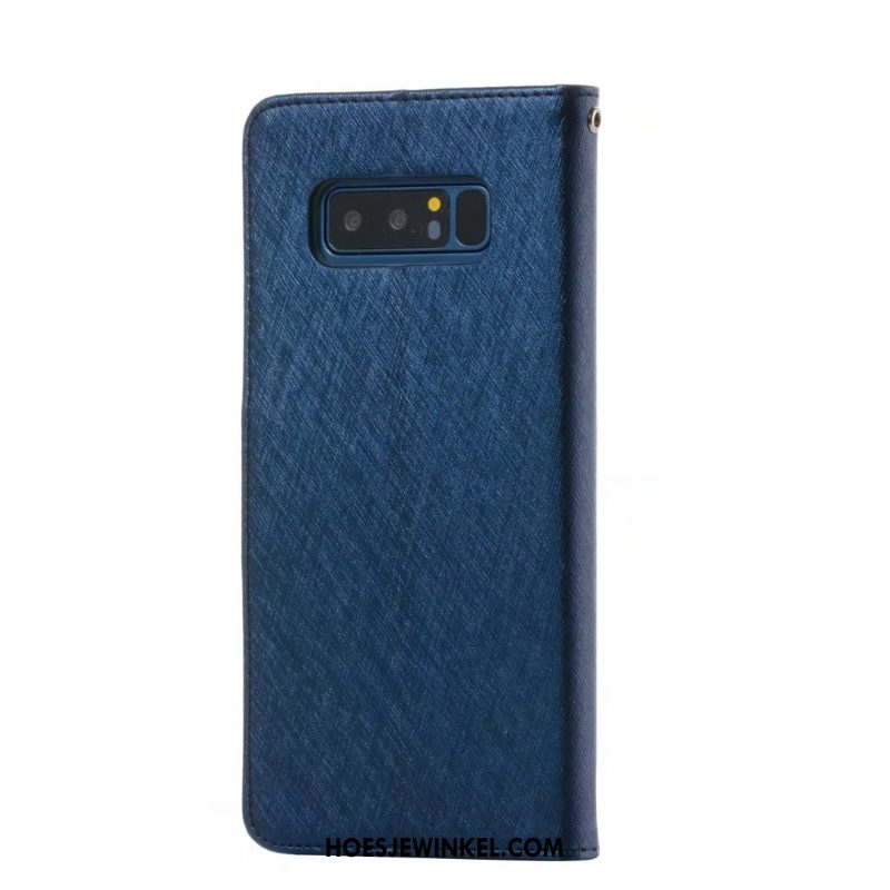 Samsung Galaxy Note 8 Hoesje Ster Folio Hanger, Samsung Galaxy Note 8 Hoesje Mobiele Telefoon Portemonnee