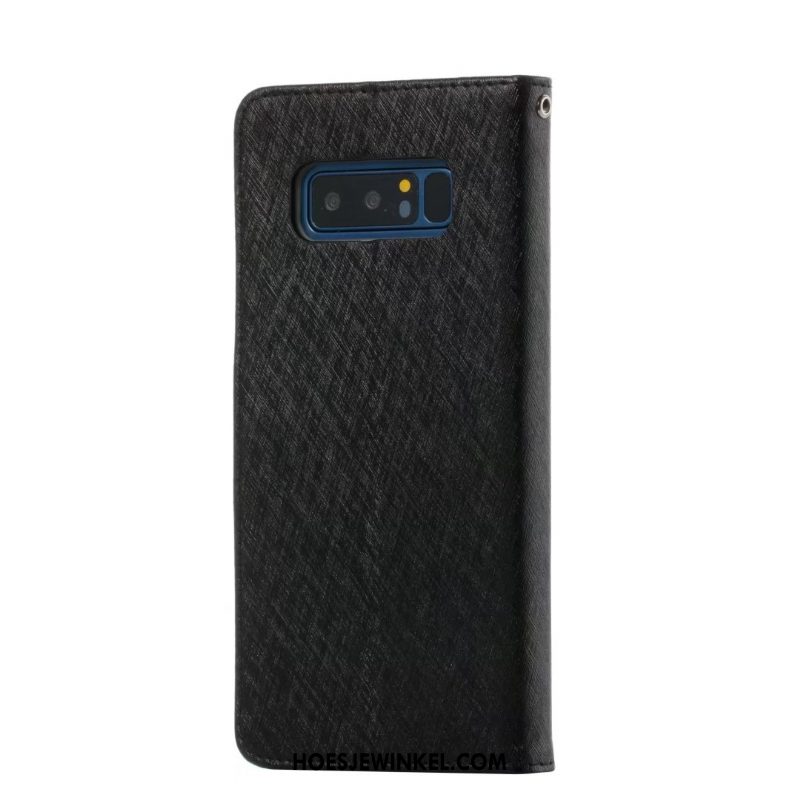 Samsung Galaxy Note 8 Hoesje Ster Folio Hanger, Samsung Galaxy Note 8 Hoesje Mobiele Telefoon Portemonnee