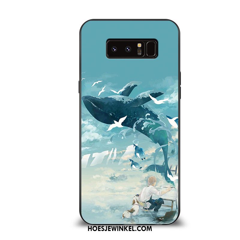 Samsung Galaxy Note 8 Hoesje Zacht Zoet Bescherming, Samsung Galaxy Note 8 Hoesje Scheppend Lovers