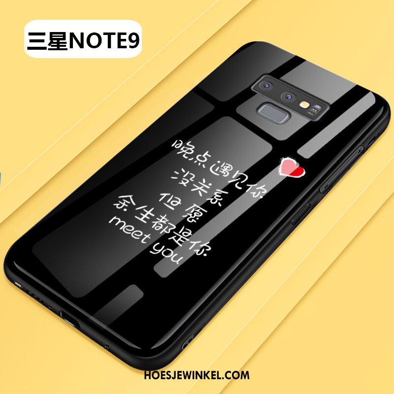 Samsung Galaxy Note 9 Hoesje Anti-fall Glas Ster, Samsung Galaxy Note 9 Hoesje Lovers Mobiele Telefoon