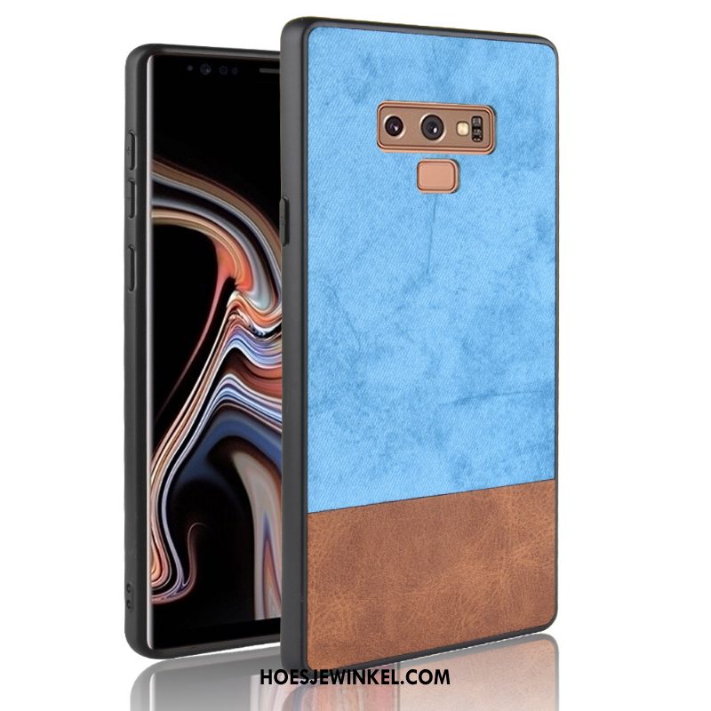 Samsung Galaxy Note 9 Hoesje Bescherming Mobiele Telefoon Denim, Samsung Galaxy Note 9 Hoesje Ster Patroon