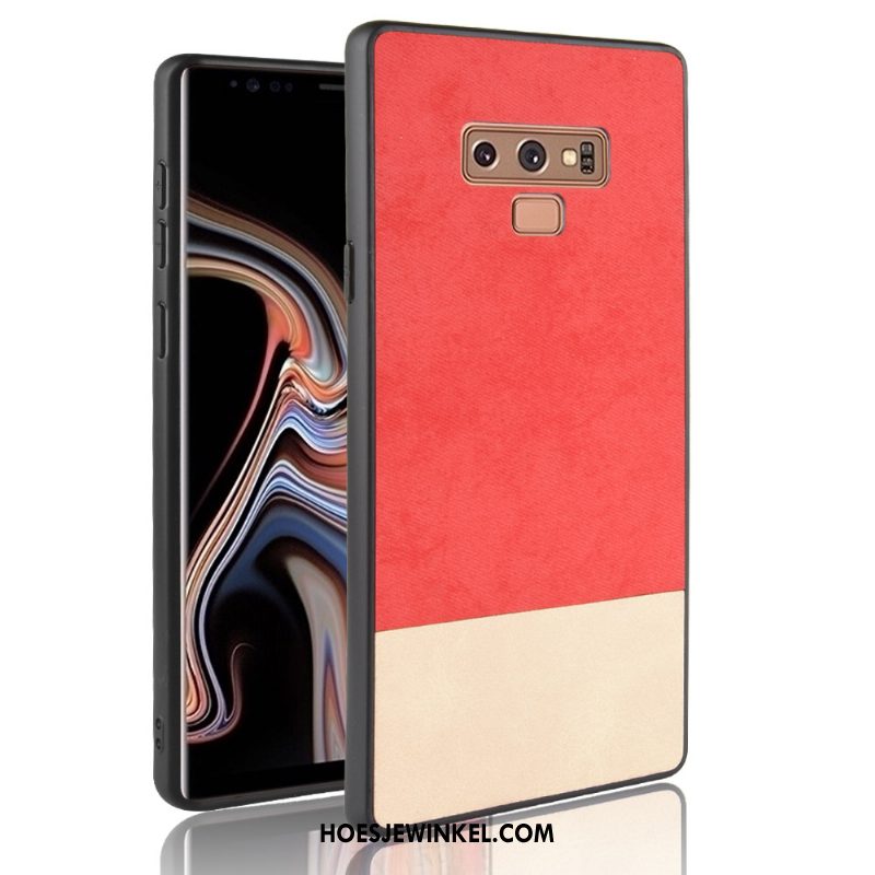 Samsung Galaxy Note 9 Hoesje Bescherming Mobiele Telefoon Denim, Samsung Galaxy Note 9 Hoesje Ster Patroon