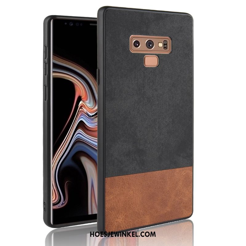 Samsung Galaxy Note 9 Hoesje Bescherming Mobiele Telefoon Denim, Samsung Galaxy Note 9 Hoesje Ster Patroon