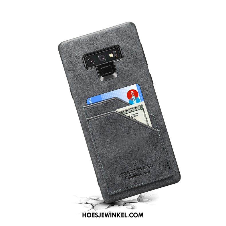 Samsung Galaxy Note 9 Hoesje Dun Bescherming Blauw, Samsung Galaxy Note 9 Hoesje Hoes Hemming