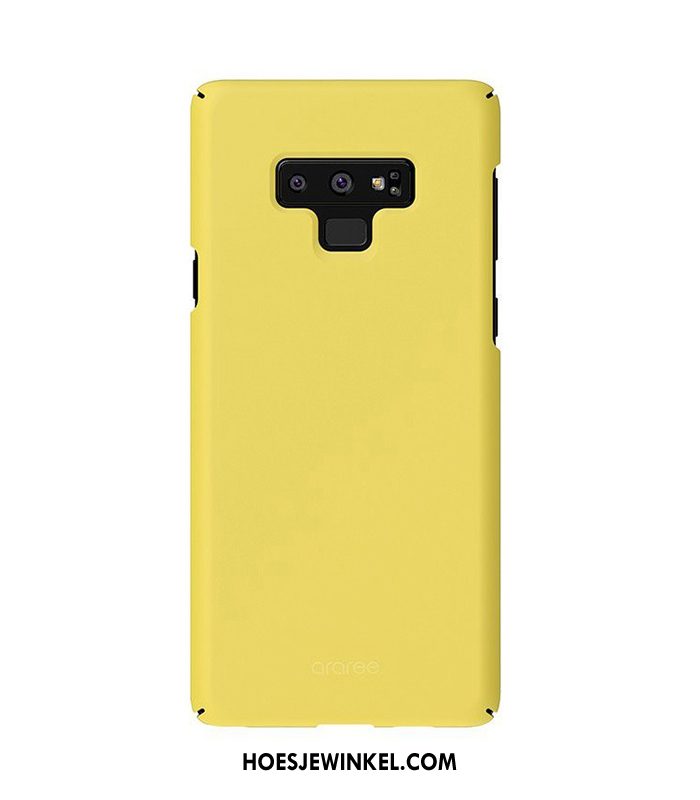 Samsung Galaxy Note 9 Hoesje Echt Rood Anti-fall, Samsung Galaxy Note 9 Hoesje Effen Kleur All Inclusive