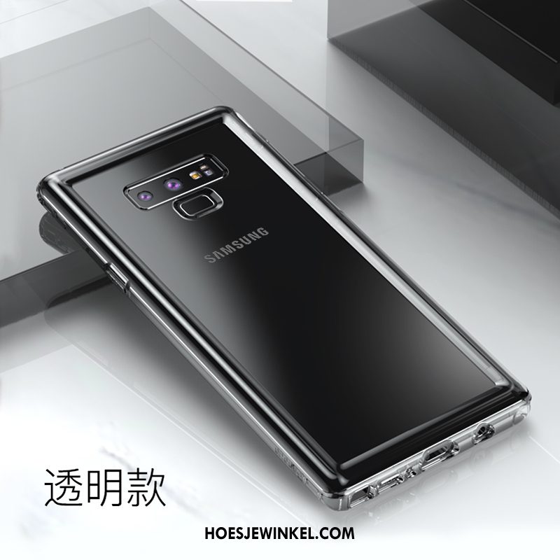 Samsung Galaxy Note 9 Hoesje Gasbag Doorzichtig Het Uitstralen, Samsung Galaxy Note 9 Hoesje Plating Anti-fall Nackte Farbe