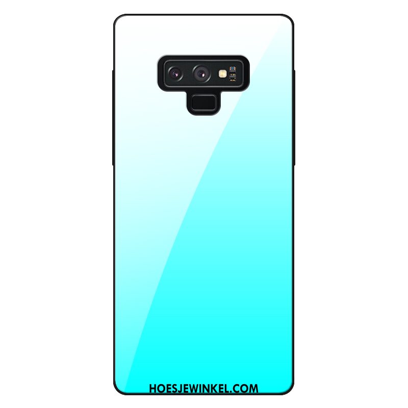 Samsung Galaxy Note 9 Hoesje Helder Hoes Purper, Samsung Galaxy Note 9 Hoesje Mobiele Telefoon Eenvoudige