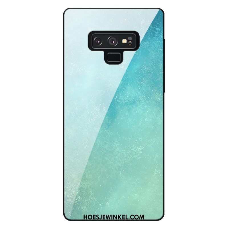 Samsung Galaxy Note 9 Hoesje Helder Hoes Purper, Samsung Galaxy Note 9 Hoesje Mobiele Telefoon Eenvoudige