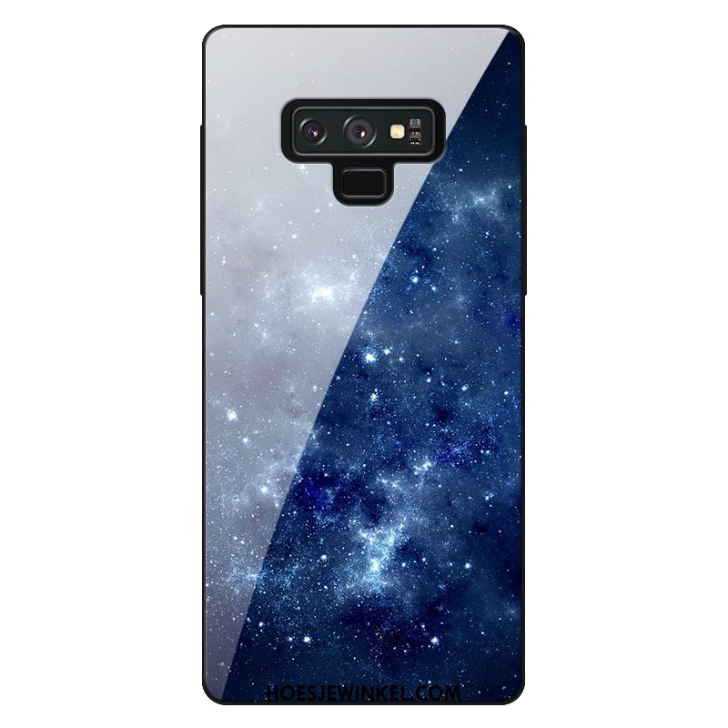 Samsung Galaxy Note 9 Hoesje Helder Hoes Purper, Samsung Galaxy Note 9 Hoesje Mobiele Telefoon Eenvoudige