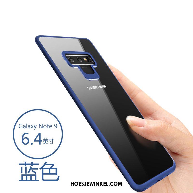 Samsung Galaxy Note 9 Hoesje Hoes Doorzichtig All Inclusive, Samsung Galaxy Note 9 Hoesje Anti-fall Zwart