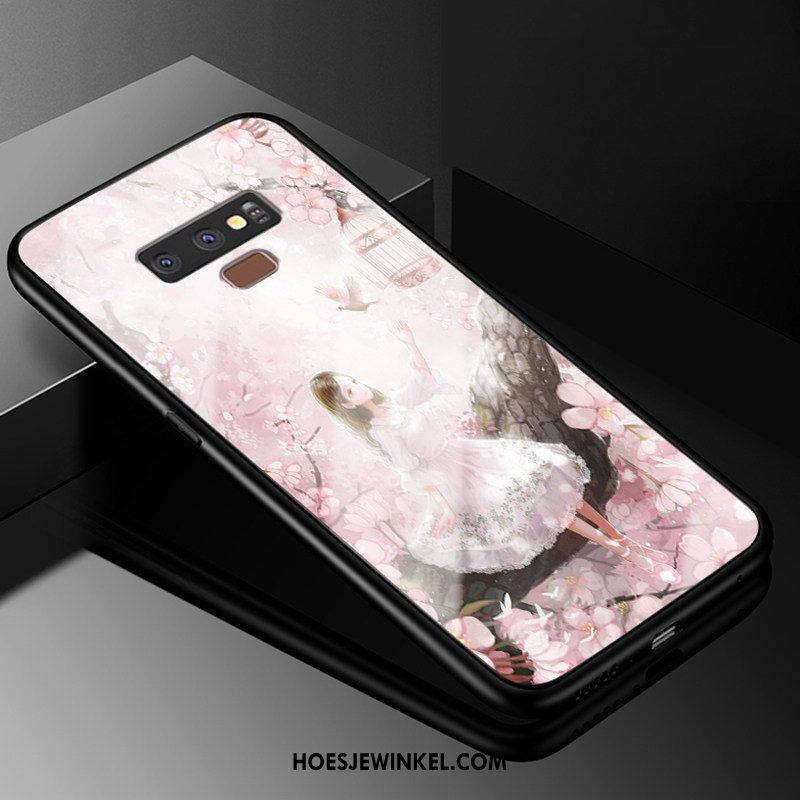 Samsung Galaxy Note 9 Hoesje Hoes Persoonlijk Mobiele Telefoon, Samsung Galaxy Note 9 Hoesje All Inclusive Roze