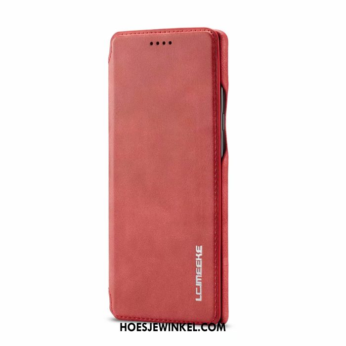 Samsung Galaxy Note 9 Hoesje Kaart Bescherming Mobiele Telefoon, Samsung Galaxy Note 9 Hoesje Rood Ster