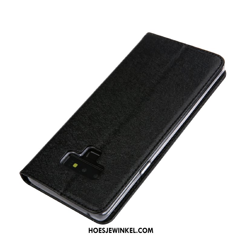Samsung Galaxy Note 9 Hoesje Leren Etui Mobiele Telefoon Bescherming, Samsung Galaxy Note 9 Hoesje Kaart Patroon