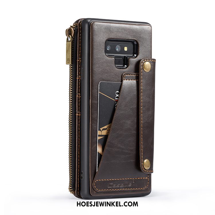 Samsung Galaxy Note 9 Hoesje Mobiele Telefoon Hoes Rood, Samsung Galaxy Note 9 Hoesje Folio Ster