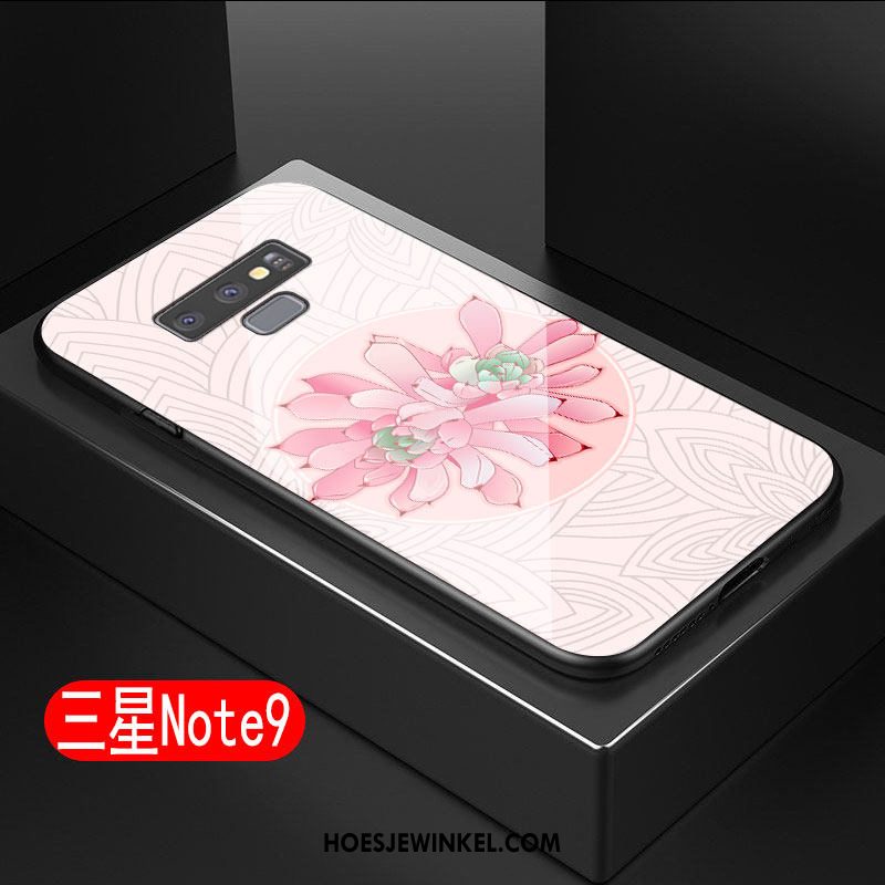 Samsung Galaxy Note 9 Hoesje Mobiele Telefoon Zwart Kunst, Samsung Galaxy Note 9 Hoesje Hemming Hard