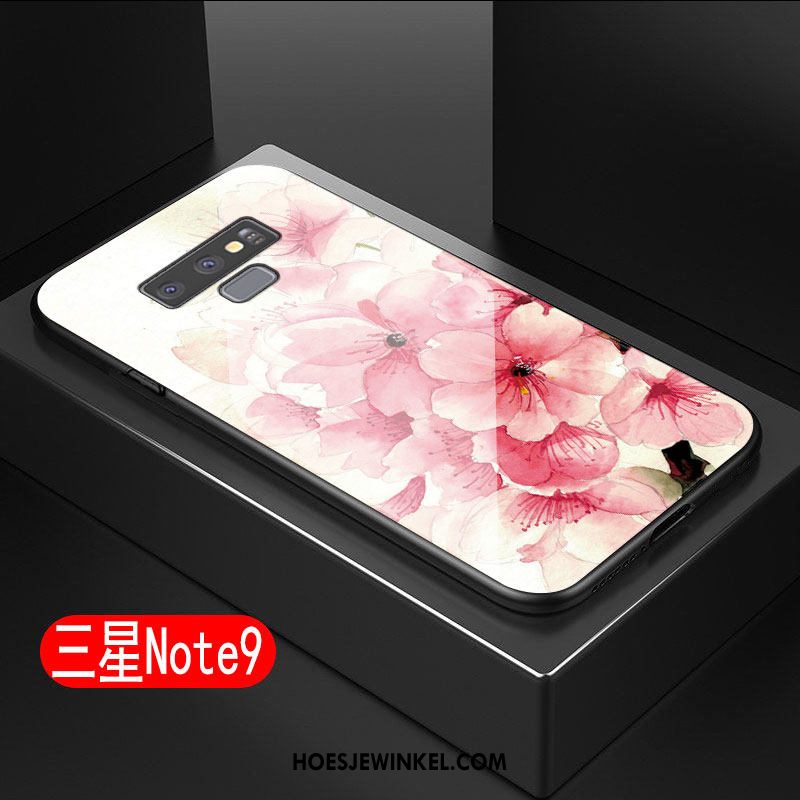 Samsung Galaxy Note 9 Hoesje Mobiele Telefoon Zwart Kunst, Samsung Galaxy Note 9 Hoesje Hemming Hard