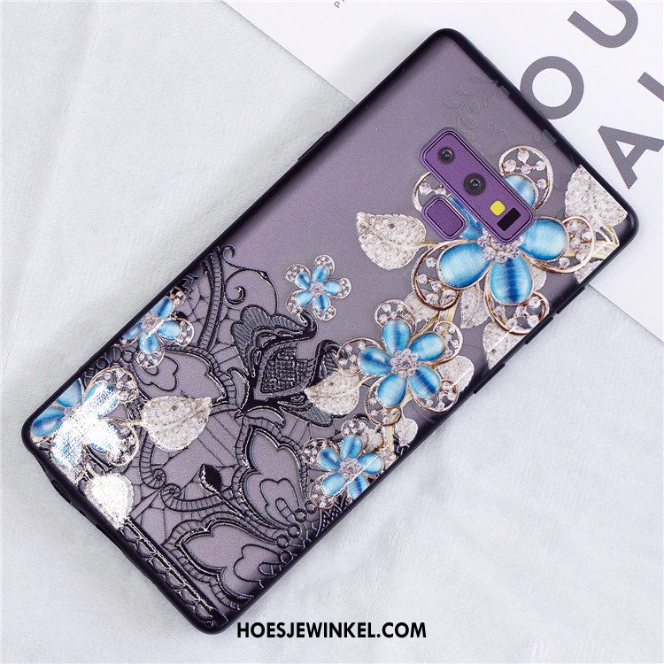 Samsung Galaxy Note 9 Hoesje Nieuw Ster Mobiele Telefoon, Samsung Galaxy Note 9 Hoesje Bescherming Bloemen